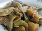 窝瓜炖豆角