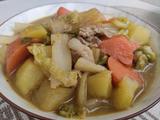 白菜炖土豆