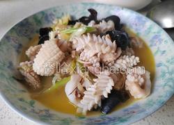 葱爆鱿鱼卷