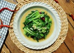 蒜蓉鸡毛菜 快手低脂小青菜补钙小白菜