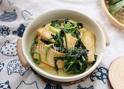 菠菜烧豆腐❤️高钙高蛋白家常菜