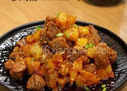 孜然土豆牛肉粒