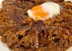 复刻吉野家肥牛饭