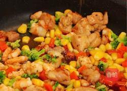 低卡高鲜王炸组合！9菇鲜虾仁鸡肉饭，馋哭隔壁小孩！的做法图解6