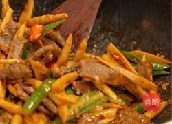 笋尖炒牛肉丨脆嫩与鲜嫩的舌尖碰撞的做法图解7