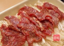 香到舔盘！8分钟解锁神仙金针菇蒸牛肉的做法图解4