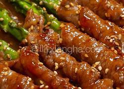 芦笋牛肉卷