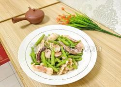 鱿鱼炒豆角