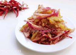 生拌西瓜皮紫洋葱