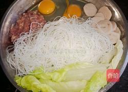 肉末鸡蛋蒸米粉的做法图解4