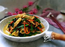 鸡蛋炒菠菜