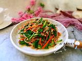 豆芽炒韭菜