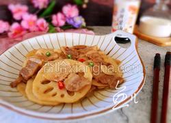 莲藕炒肉片