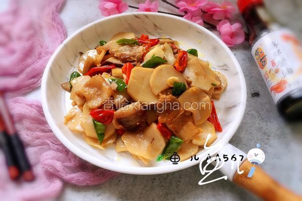 杏鲍菇炒肉片