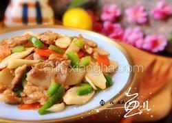 山药炒肉片