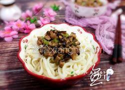 打卤面（香菇肉末卤）