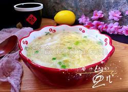 白玉菇鸡蛋汤
