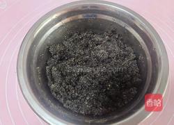 黑芝麻馒头卷的做法图解2