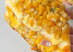 玉米火腿芝士三明治