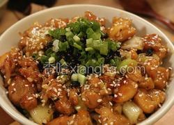 葱烧鸡腿肉盖饭