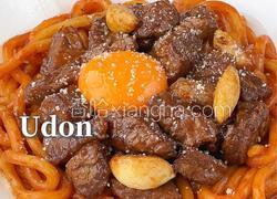 黑松露牛肉乌冬面