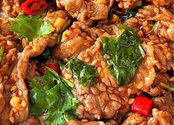 香菜拌牛肉