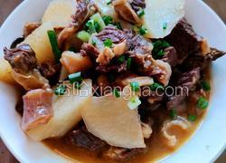 萝卜烧牛腩（低脂版）