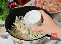 加拿大北极虾菠菜咖喱的做法图解4