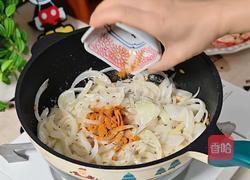 加拿大北极虾菠菜咖喱的做法图解5