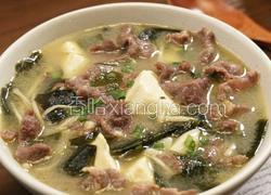 牛肉海带豆腐汤