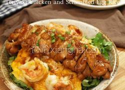 照烧鸡腿滑蛋饭