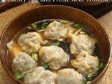 皮蛋鲜肉馄饨的做法[图]