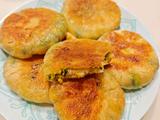 韭菜鸡蛋发面饼