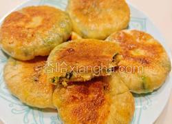 韭菜鸡蛋发面饼
