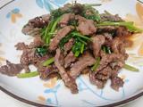 香菜炒牛肉的做法[图]