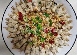 葱油蛏子