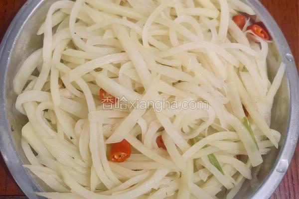 炒酸辣土豆丝