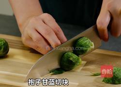 蒜香黄油炒加拿大北极虾的做法图解1