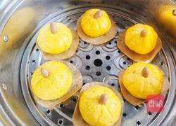 南瓜奶黄包的做法图解9