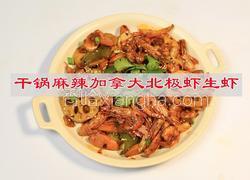 干锅麻辣加拿大北极虾生虾