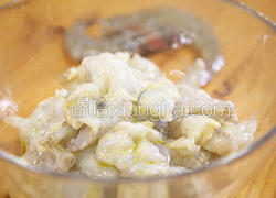 虾肉的上浆