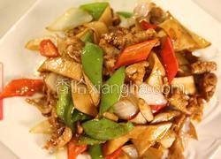 杏鲍菇炒肉片