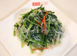 菠菜拌粉丝