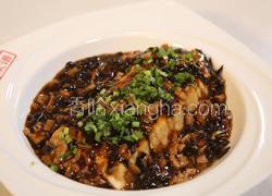 黄花木耳肉丁扒豆腐
